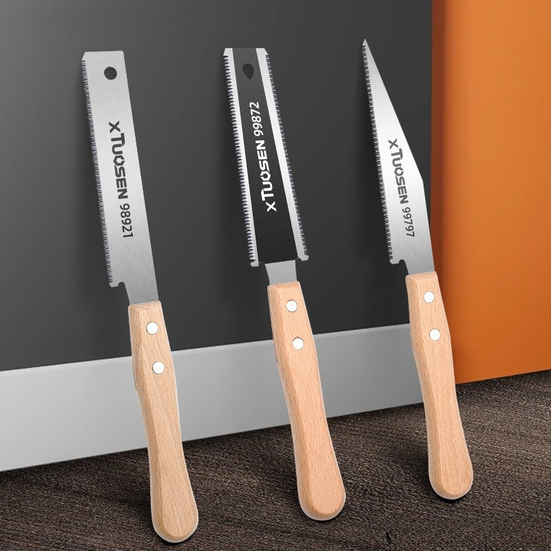 Woodworking Or Woodworking - Three-piece or single-piece Japanese saws, hardwood