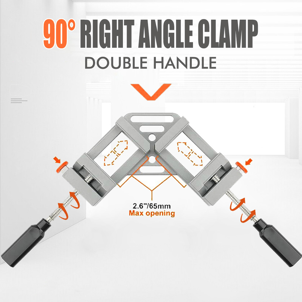 Woodworking Right Angle Clamp - 90 Degree Clip Welding Woodworking Right