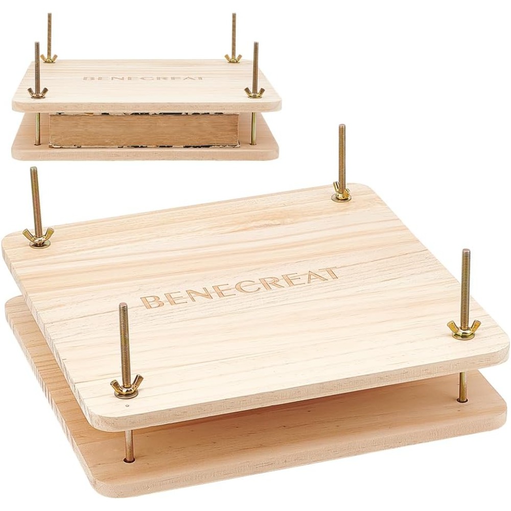 Woodworking Book - Book Press Bookbinding, Wooden Book Press