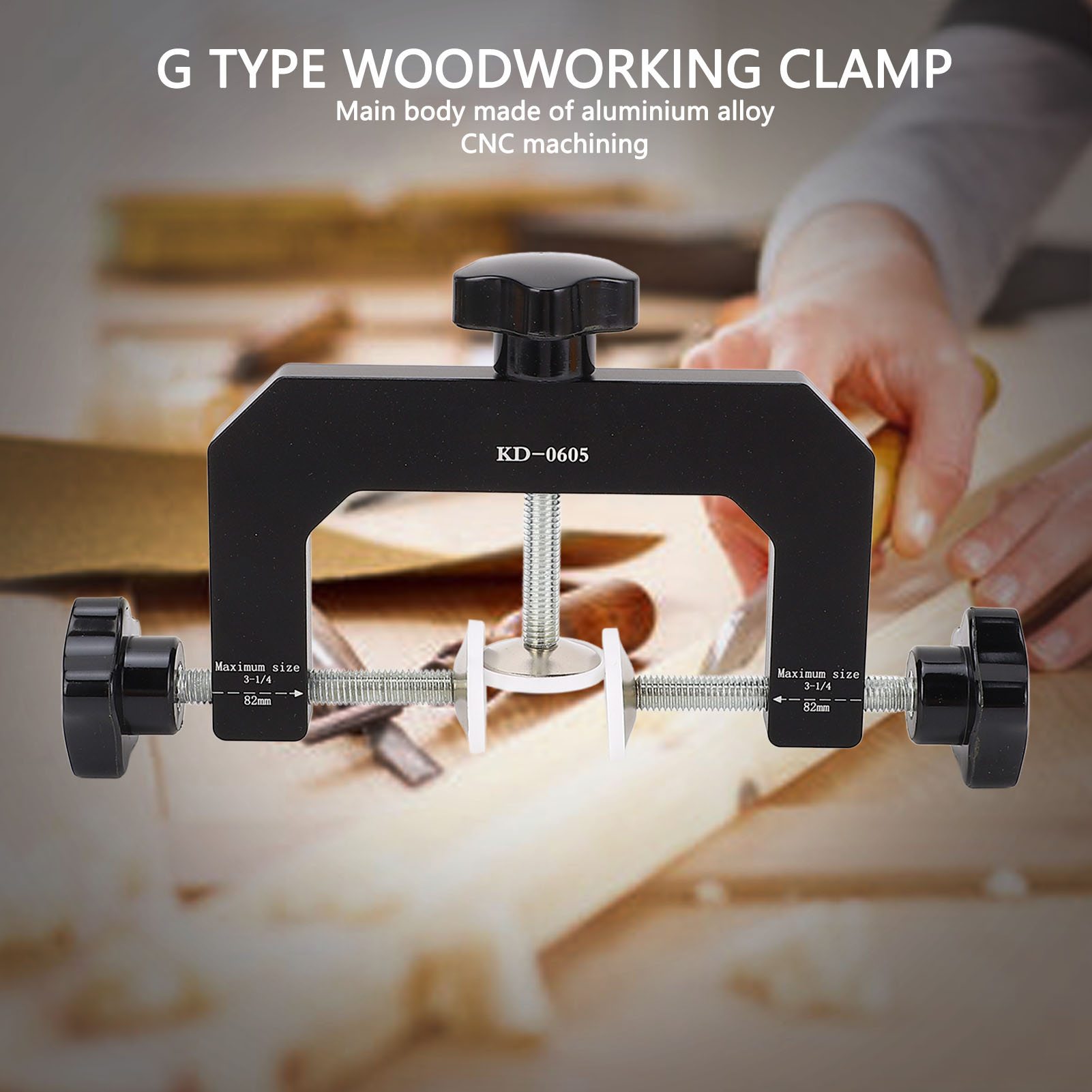 Woodworking Edge - 3 Way G Clamp Aluminium Alloy