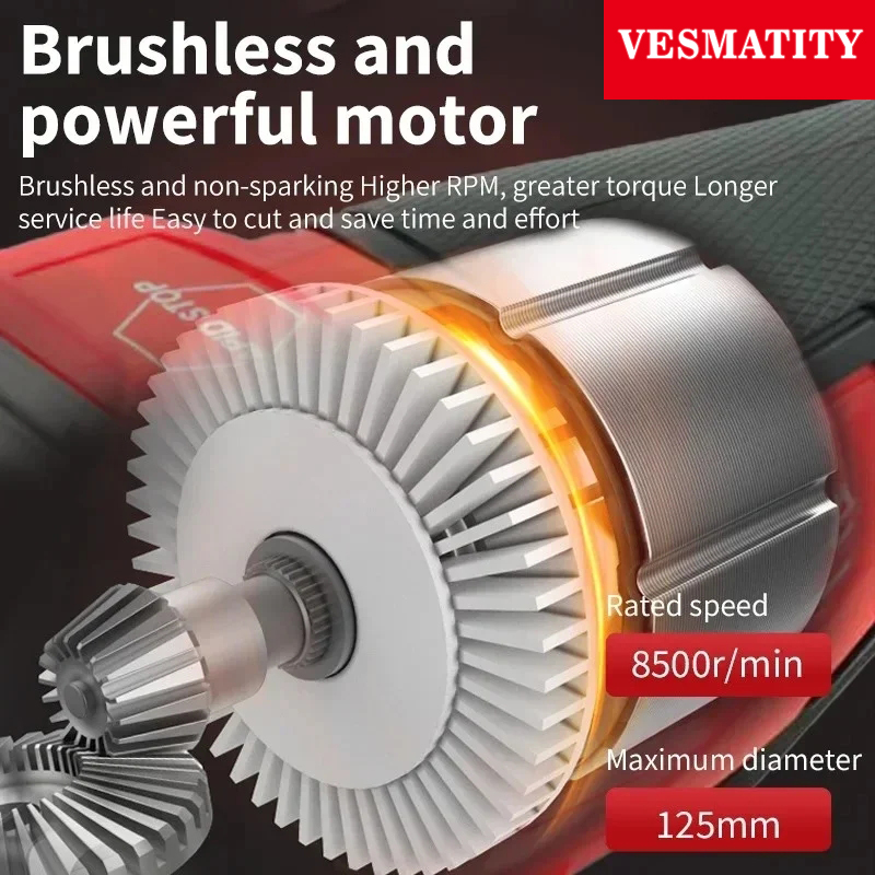 2026 hot sale 125mm cordless g - Woodworking Machinery For Sale recension och pris
