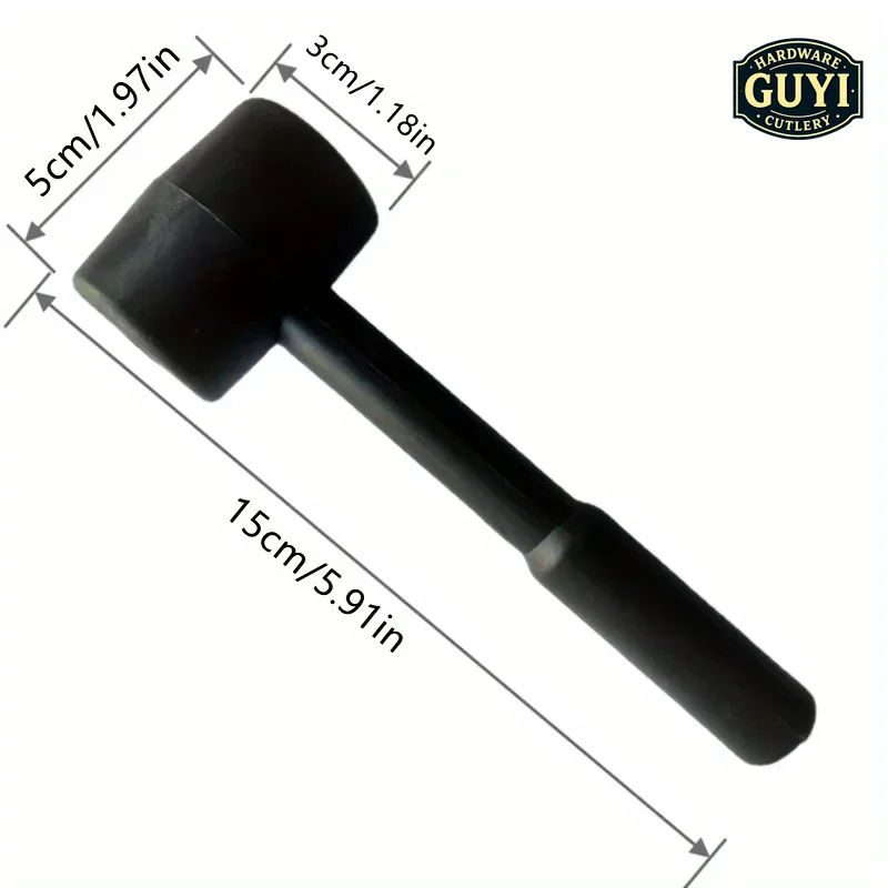 Black rubber mallet - durable  - Woodworking Gift Ideas recension och pris