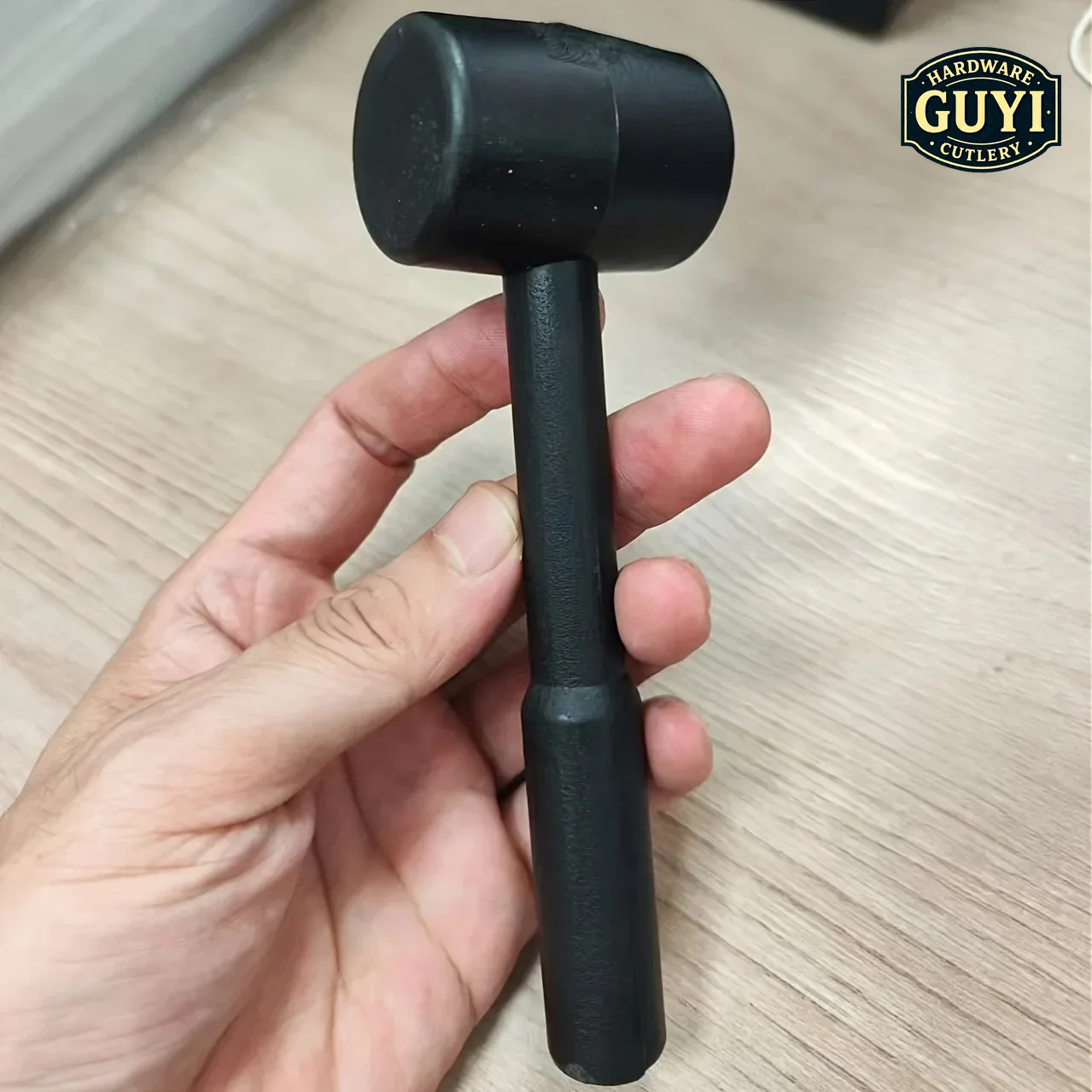 Black rubber mallet - durable  - Woodworking Gift Ideas recension och pris