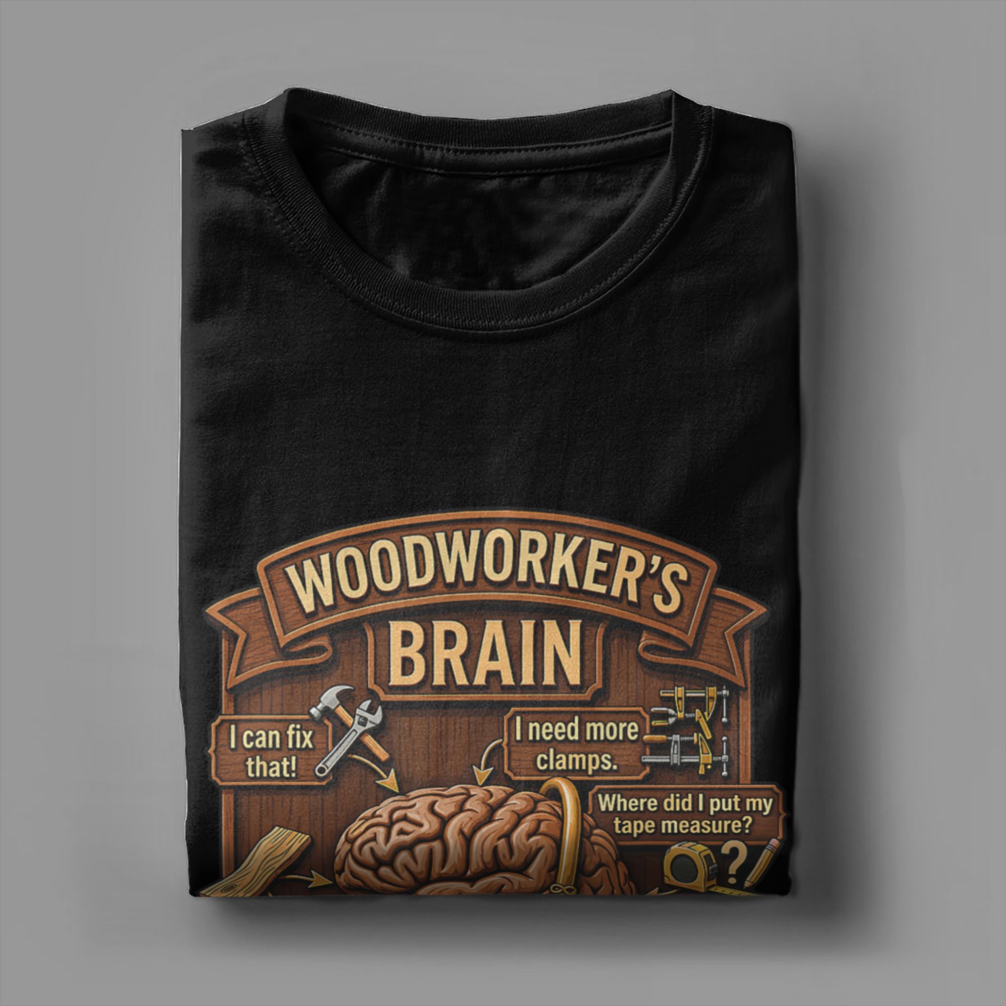 Woodworker Brain Funny Woodwor - Woodworking Gift Ideas recension och pris