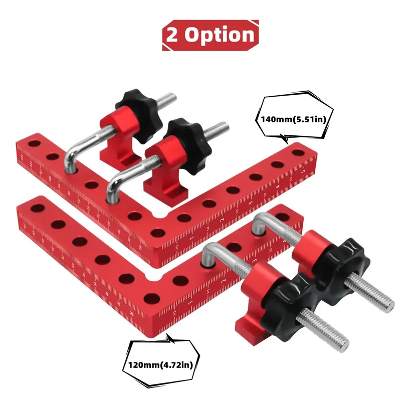 0/0mm Right Angle 0 Degree L-s - Woodworking Right Angle Clamp recension och pris