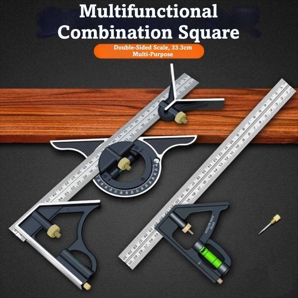 3-in-1 Combination Square Rule - Woodworking For Engineers recension och pris