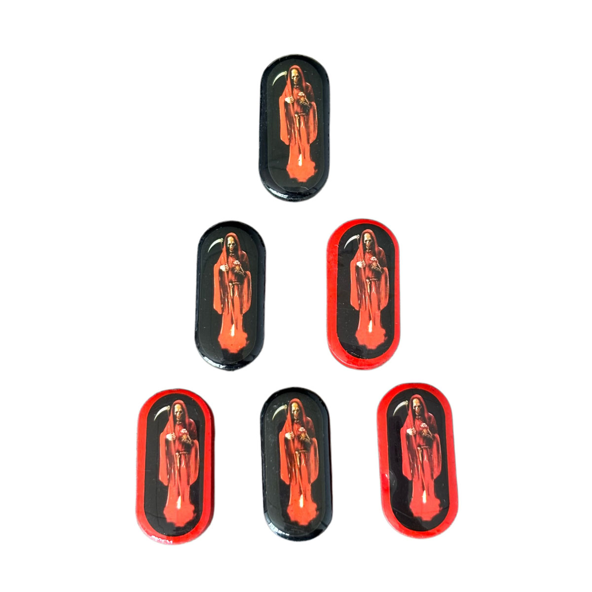 12pcs Santa Muerte Wooden Bead - Woodworking Joint Types recension och pris