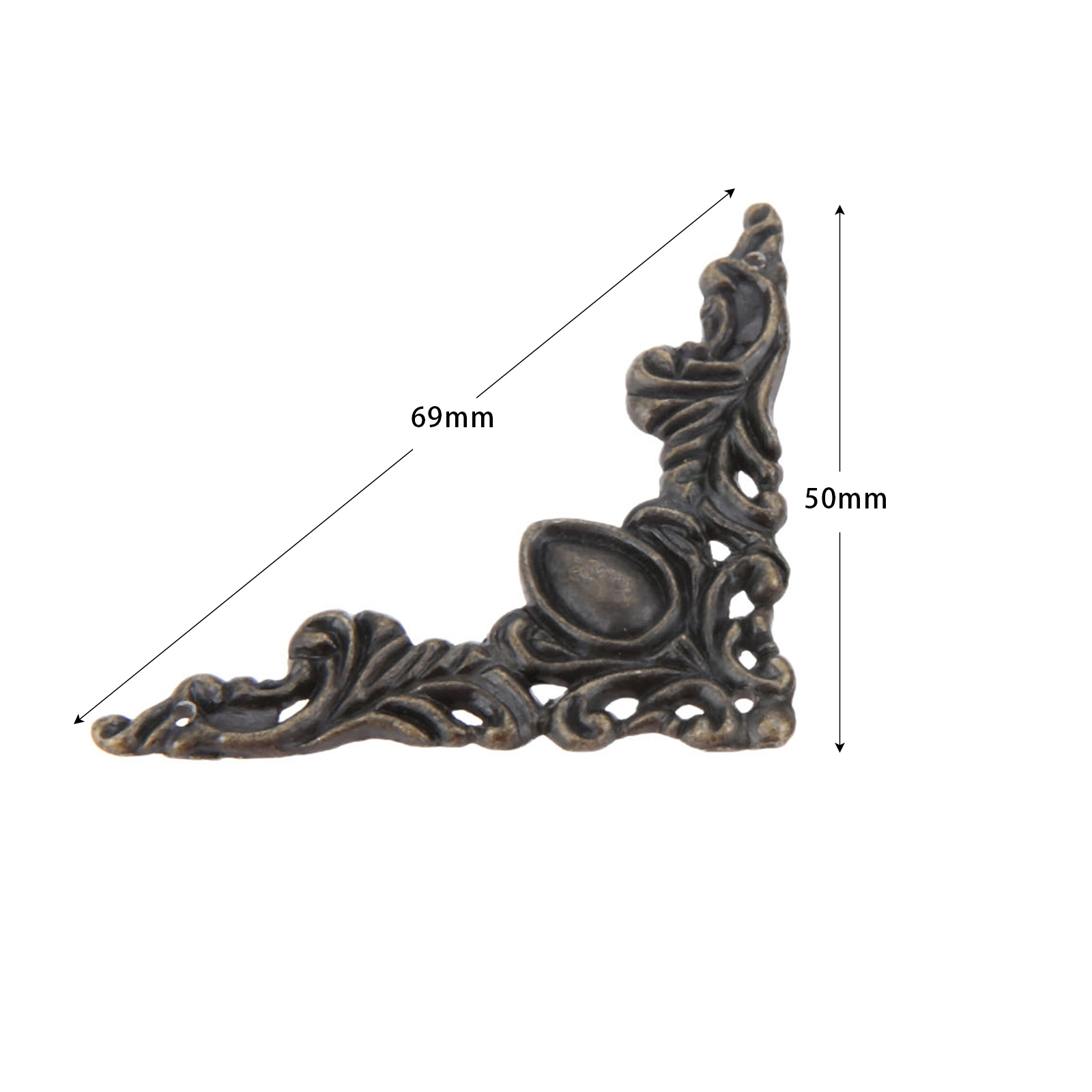 4Pcs Antique Bronze Decorative - Woodworking Book recension och pris
