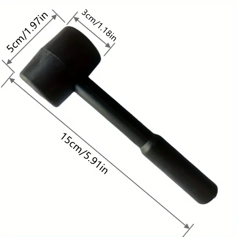 1Pc Black mallet - durable and - Woodworking Gift Ideas recension och pris