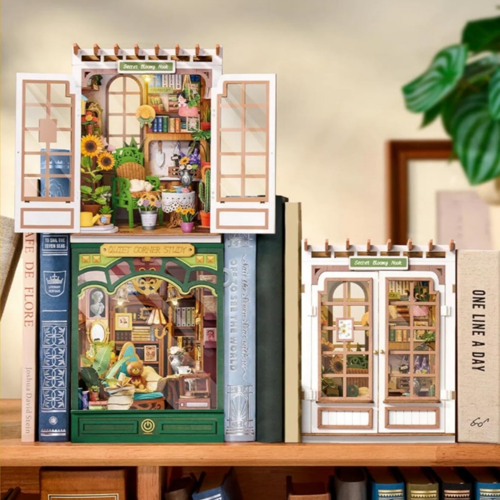 Rolife Book Nook Kit DIY Minia - Woodworking Book recension och pris