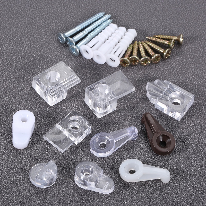 10Pcs Plastic Glass Retainer C - Woodworking Joint Types recension och pris