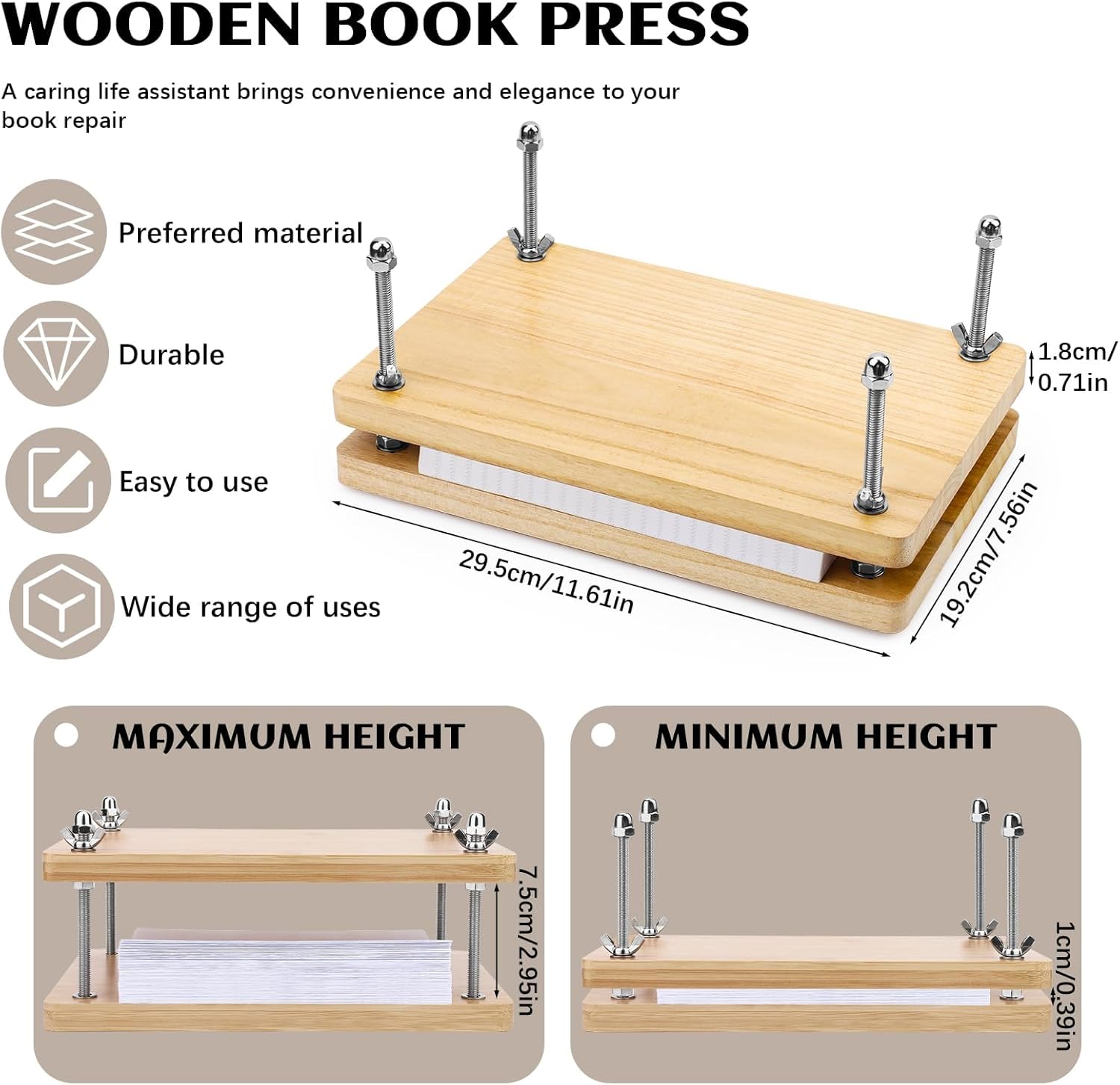 Wooden Book Press, Binding Too - Woodworking Book recension och pris