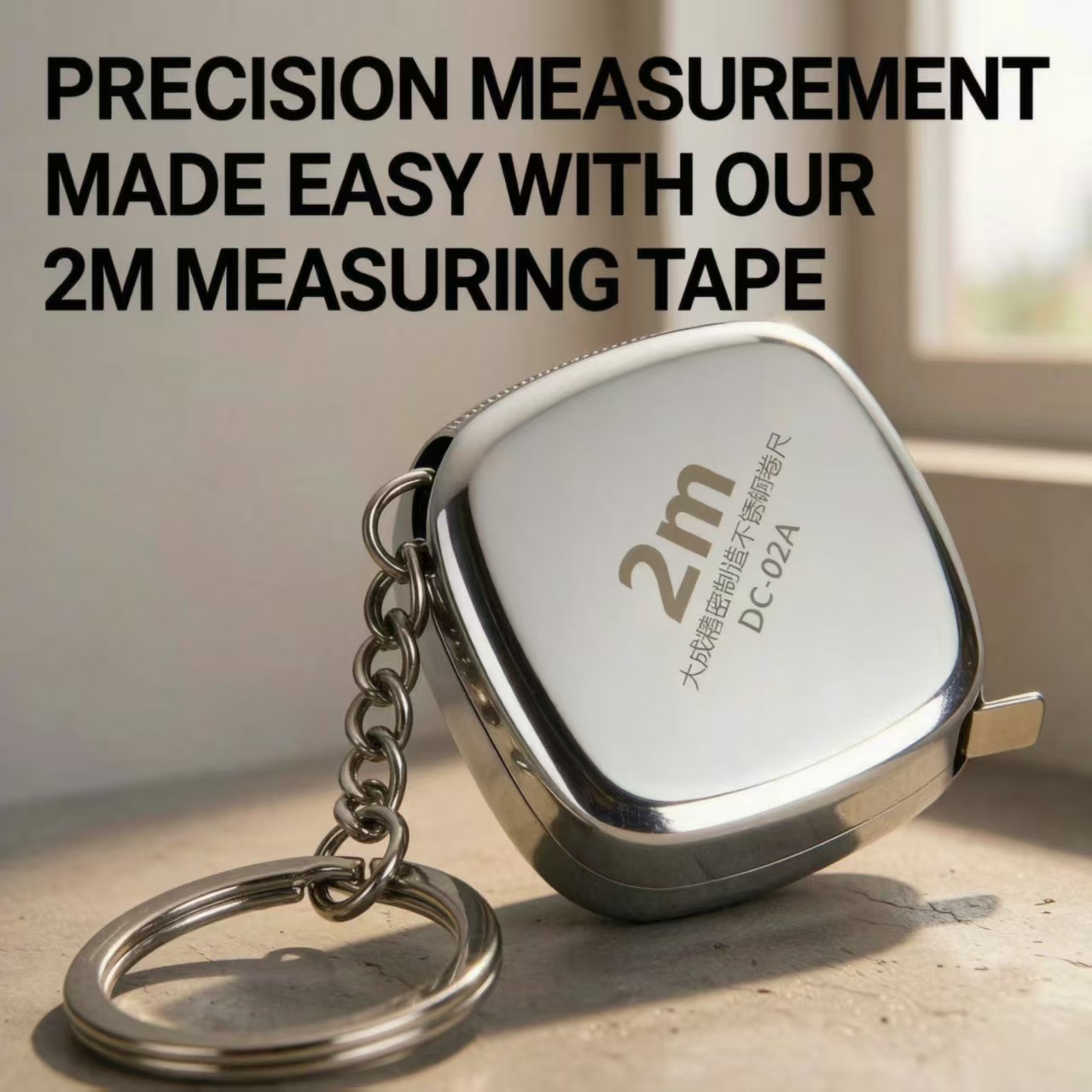 2m Stainless Steel Tape Measur - Woodworking Gift Ideas recension och pris