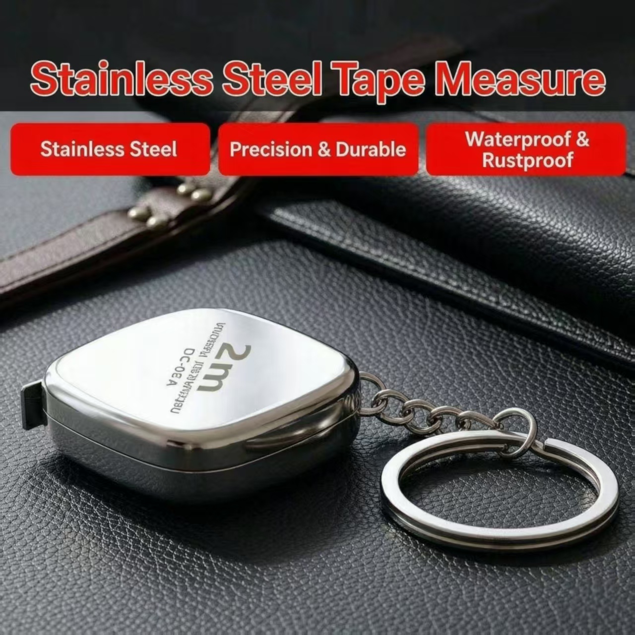 2m Stainless Steel Tape Measur - Woodworking Gift Ideas recension och pris