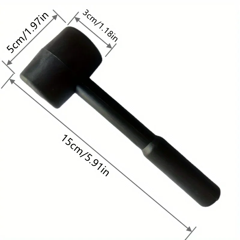 Black rubber mallet - durable  - Woodworking Gift Ideas recension och pris