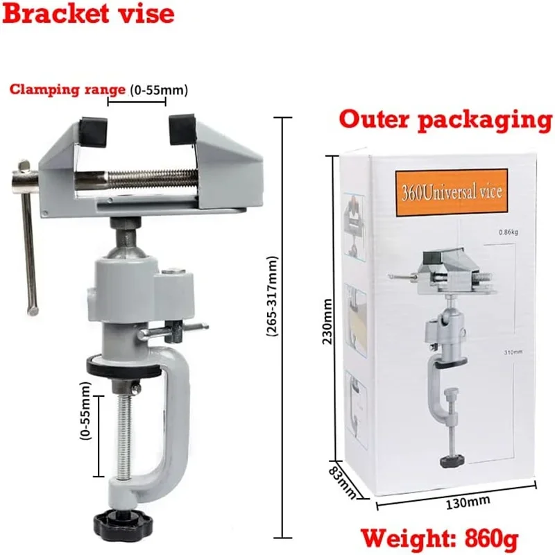 Multifunctional Aluminum Alloy - Woodworking Vise For Workbench recension och pris