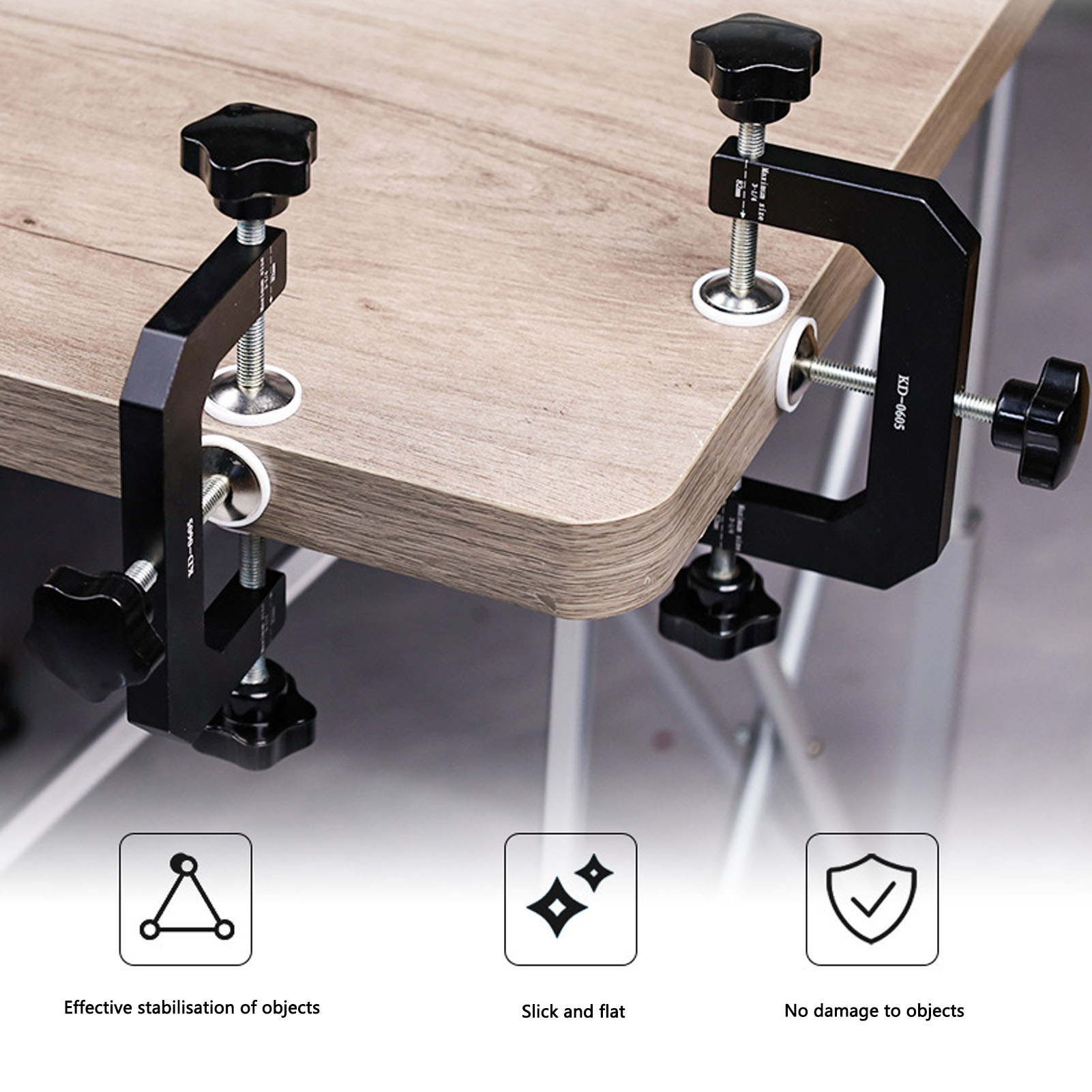 3 Way G Clamp Aluminium Alloy  - Woodworking Edge recension och pris