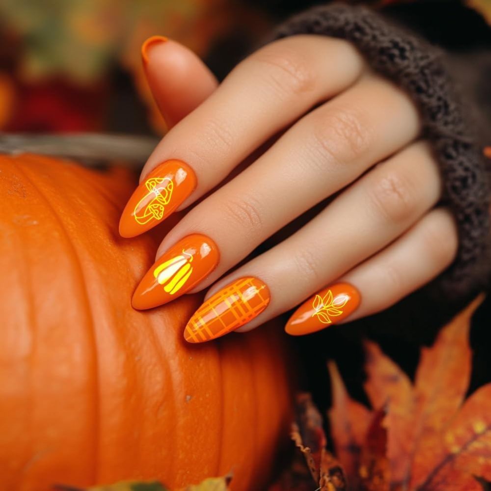 Fall Thanksgiving Nail Stamp P - Woodworking Nails recension och pris