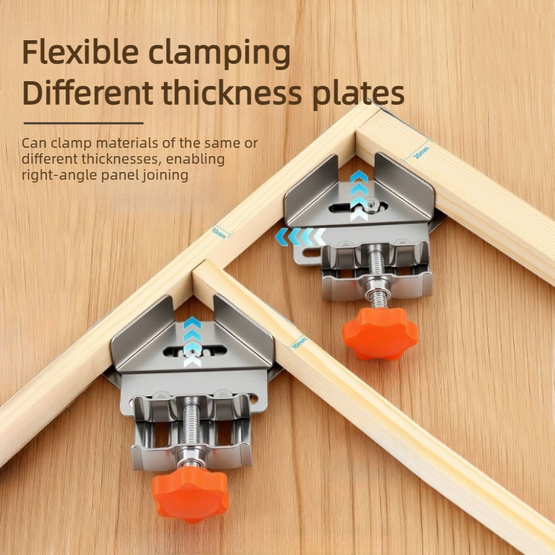 Stainless steel open/closed an - Woodworking Right Angle Clamp recension och pris