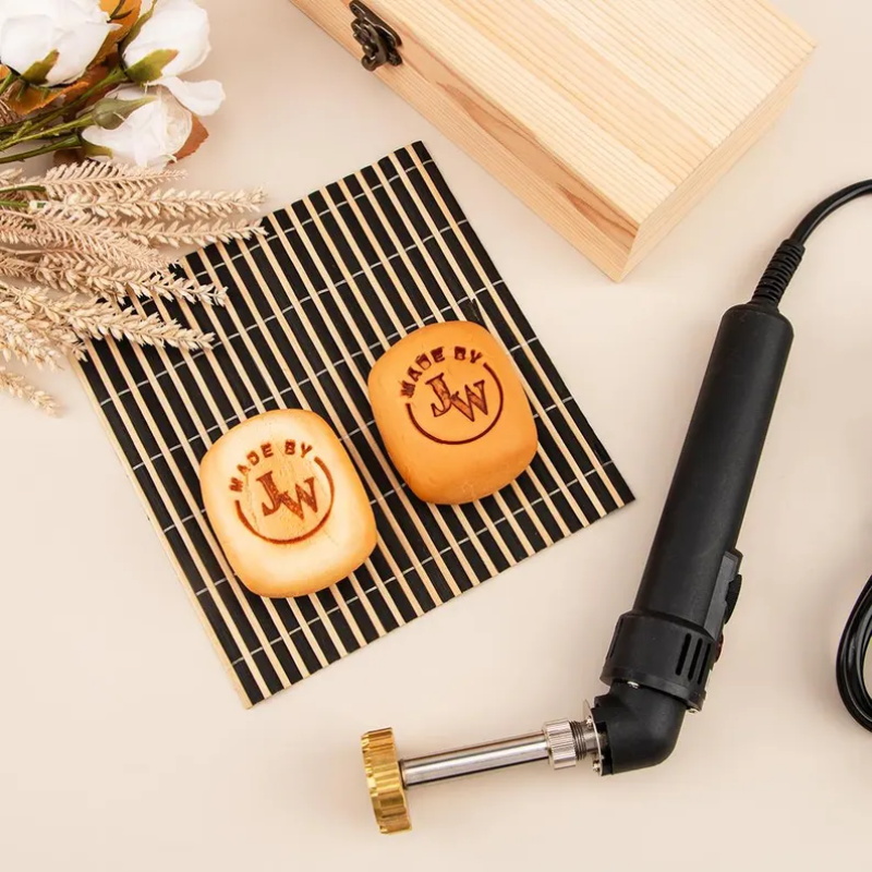 2.5-5.2cm Logo Custom Leather  - Woodworking Logo Design Free recension och pris