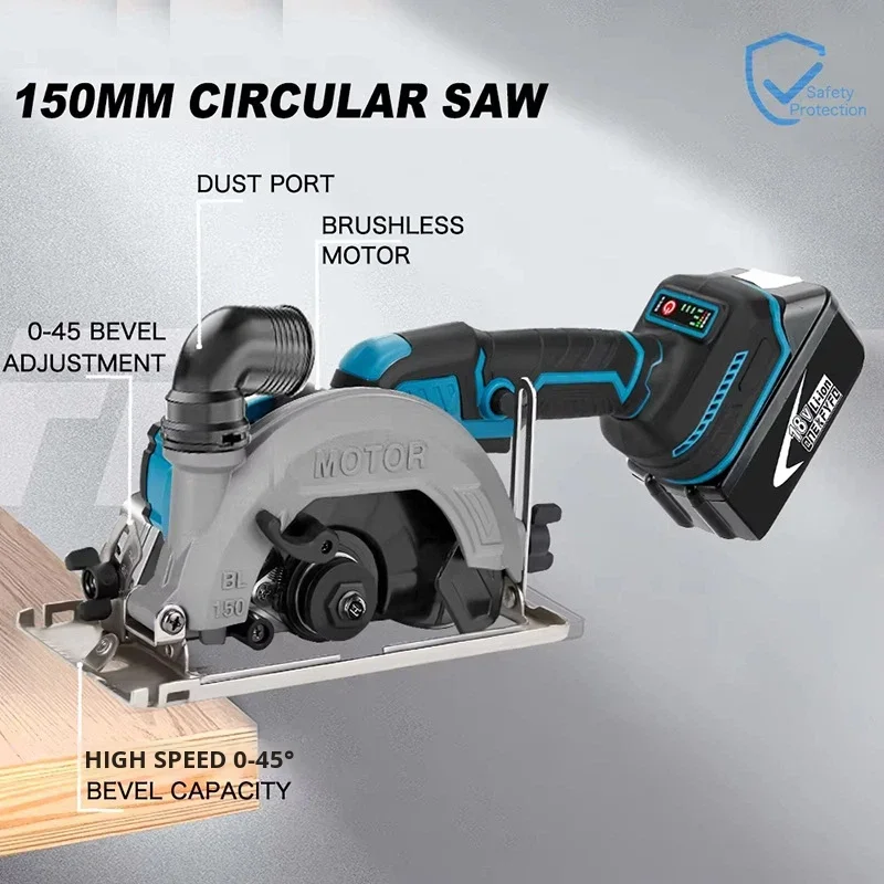 Makita 150mm Brushless Cordles - Woodworking Ai recension och pris