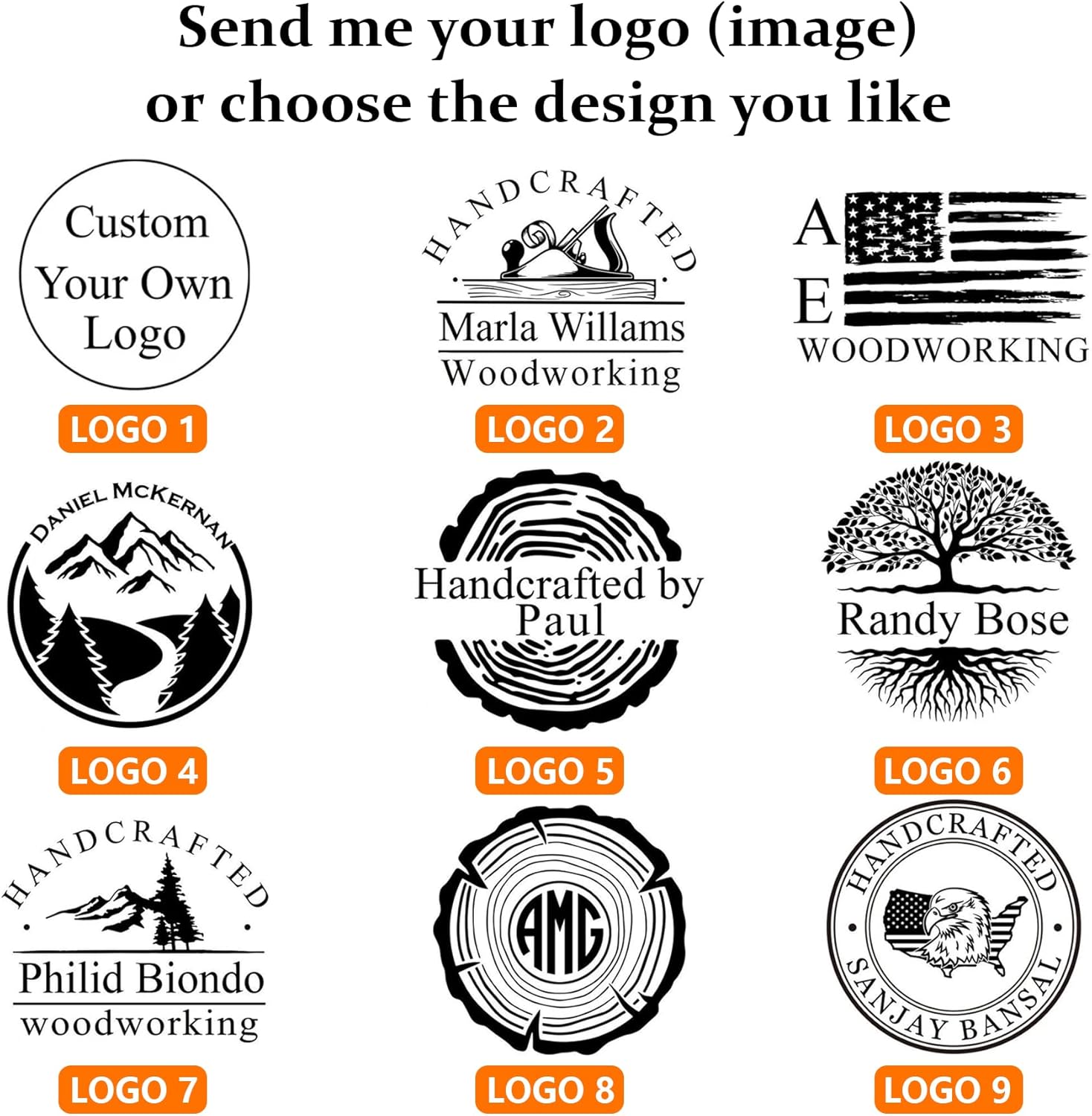 Custom Electric Branding Iron  - Woodworking Logo Design Free recension och pris