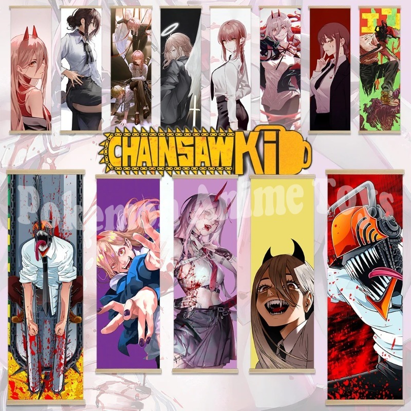 Chainsaw Man Anime Poster Wood - Woodworking Tv recension och pris
