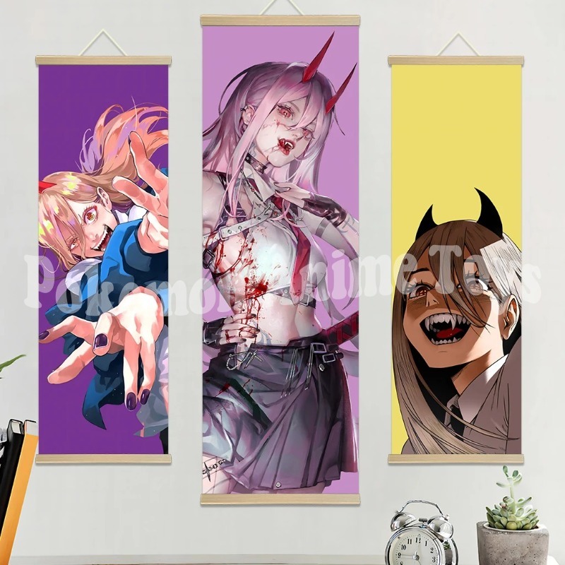 Chainsaw Man Anime Poster Wood - Woodworking Tv recension och pris