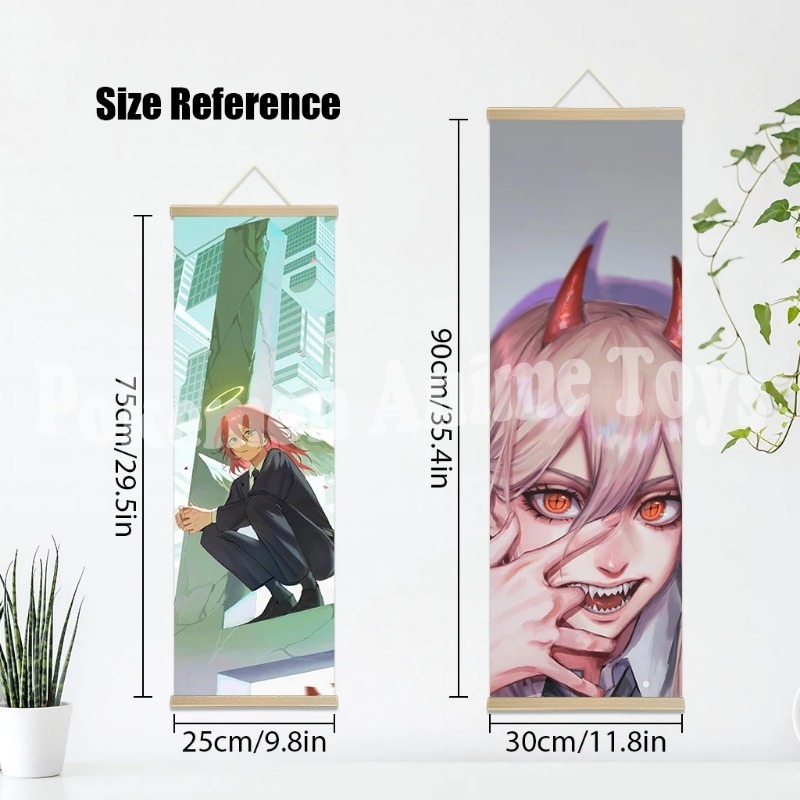 Chainsaw Man Anime Poster Wood - Woodworking Tv recension och pris