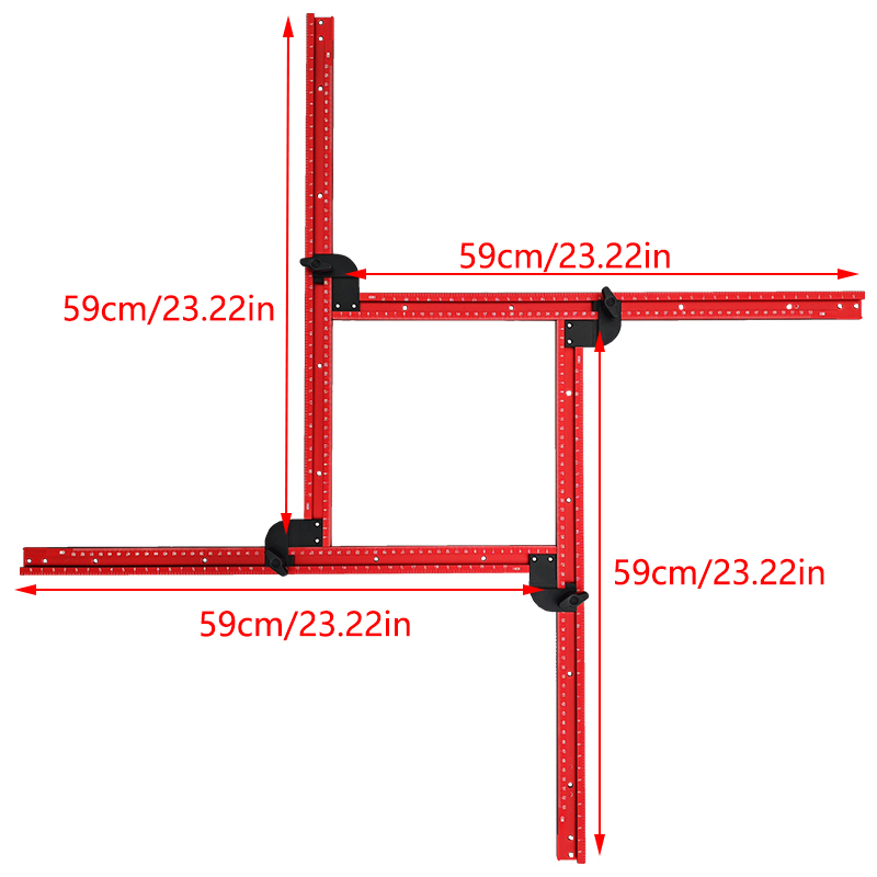 59cm Adjustable Square Router  - Woodworking Ai recension och pris