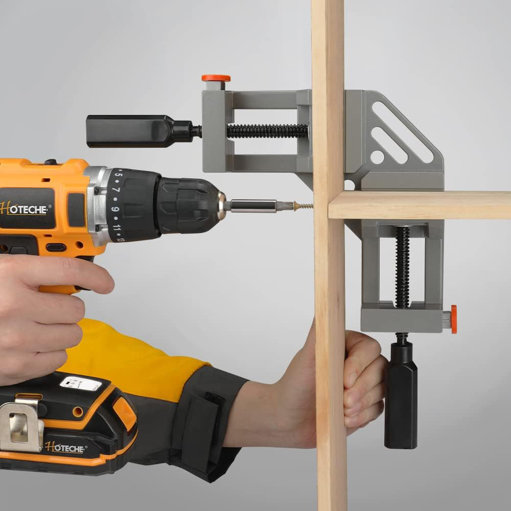 90 Degree Clip Welding Woodwor - Woodworking Right Angle Clamp recension och pris