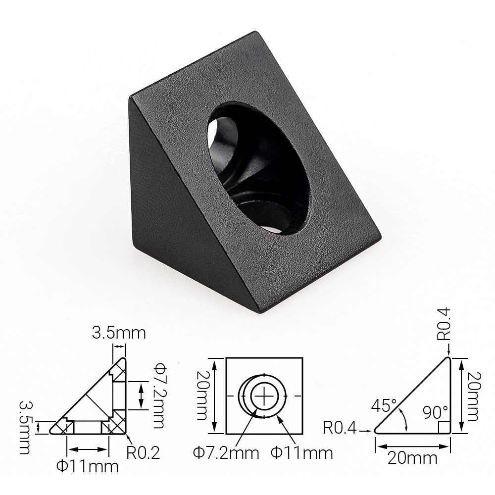 4Pcs Openbuilds V-slot Angle C - Woodworking Joint Types recension och pris