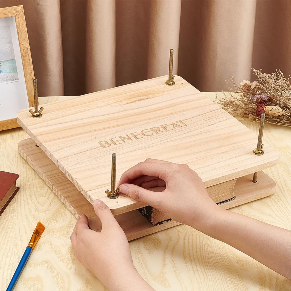 Book Press Bookbinding, Wooden - Woodworking Book recension och pris