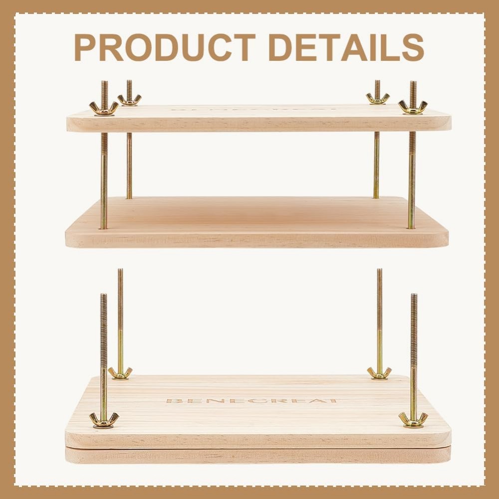 Book Press Bookbinding, Wooden - Woodworking Book recension och pris