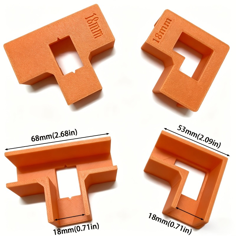 Orange Thickened T Type 90° Co - Woodworking Joint Types recension och pris