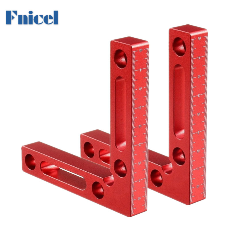 1/2pc 90 Degree Positioning Sq - Woodworking Right Angle Clamp recension och pris
