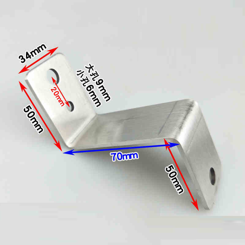 Stainless Steel Z-shaped Fixin - Woodworking Joint Types recension och pris