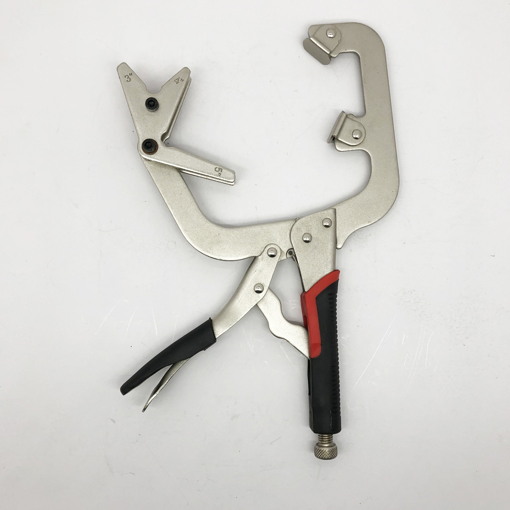 14-In Welding Pliers Welding C - Woodworking Right Angle Clamp recension och pris
