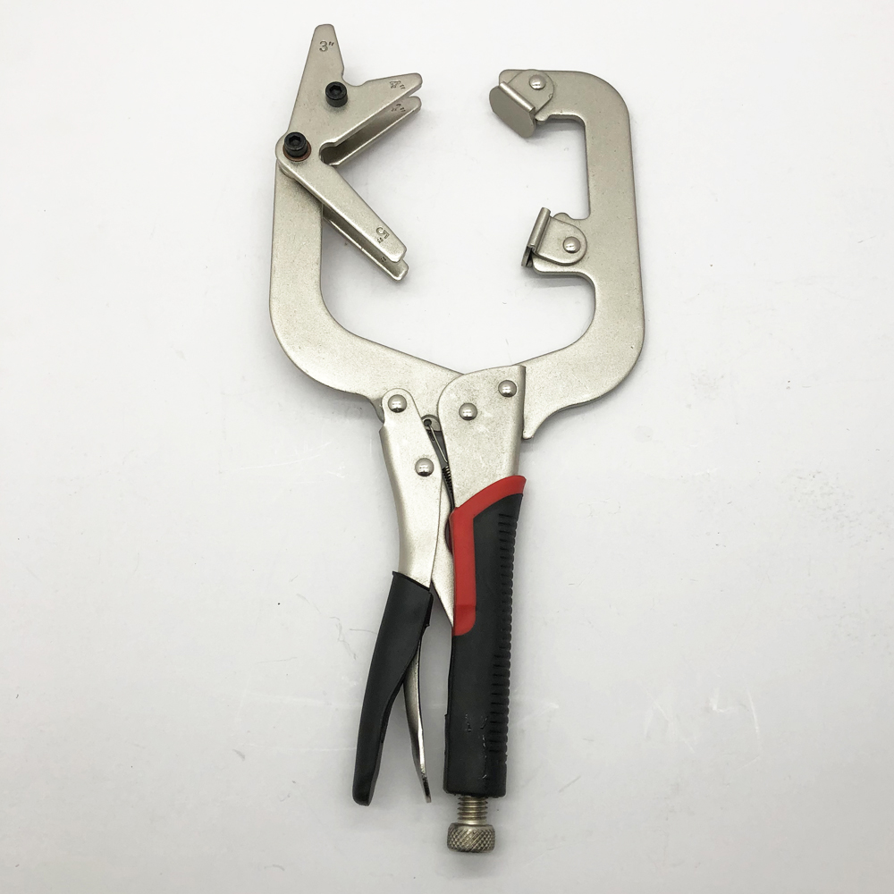 14-In Welding Pliers Welding C - Woodworking Right Angle Clamp recension och pris