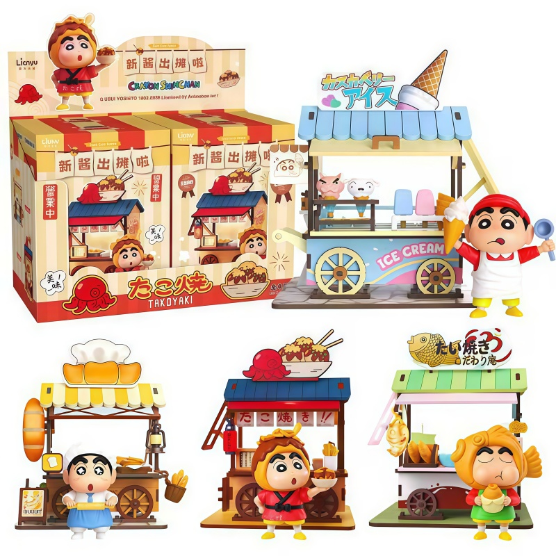 Crayon Shin-chan Food Cart Bli - Woodworking Tv recension och pris