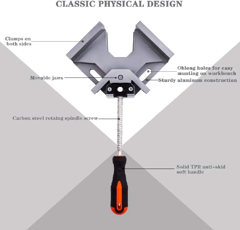 90 Degree Right Angle Clip Cla - Woodworking Right Angle Clamp recension och pris
